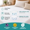 OhGeni - Protector de colchón Impermeable, sábana Bajera Ajustable tamaño