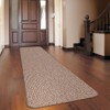 House, Home and More Skid-Resistant Carpet Runner - Praline Brown