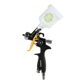 FORNAX HVLP Mini Spray Gun Air Paint Sprayer with 0.8 mm Nozzle, 125 cc Capacity Gravity Feed Spray Paint Gun for Automotive,House Painting and Furniture Painting