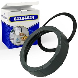 MONTERAL Retainer Ring and Rubber Gasket for Jug Blender with Original Code BR64184624 64184624 for Braun MX2000 MX2050