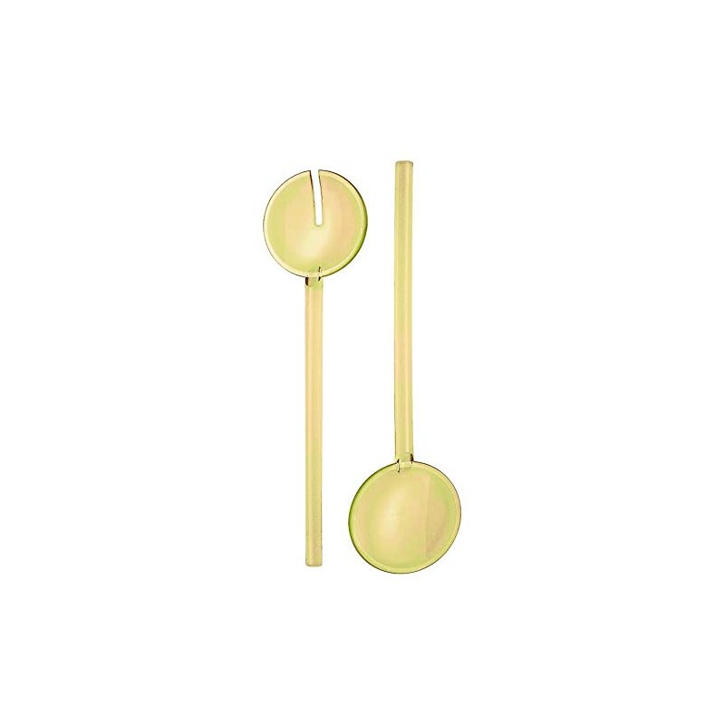 Guzzini Salad Servers, Acrylic, Amber, 0.1 x 0.1 x 0.1
