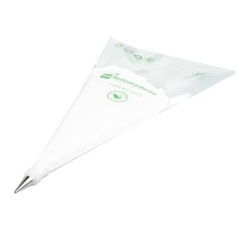 Restaurantware Pastry Tek Piping Tip, 1 Round Round Tip For Icing - #5, Corrosion-Resistant, Stainless Steel Icing Tip, Dishwasher-Safe, Decorate Cupcakes, Cakes, or Cookies