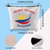 LEVLO Filipino Makeup Bag Philippine Souvenirs Gift Philippine Cosmetic Case