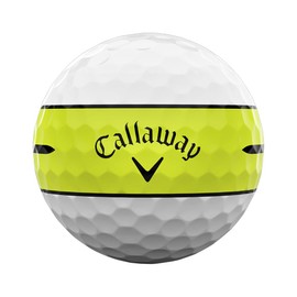 Callaway Golf Cromado Tour 360 - Pelota de Golf (Amarillo)