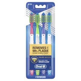 Oral-B Pro Health Vitalizer Advanced Toothbrushes, Soft, 4 Count