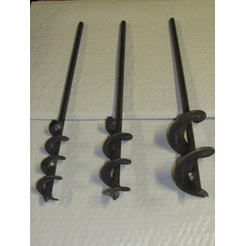 Dirt Hole Augers Trapping (Choice of 1 1/2", 2" or 3") (3")