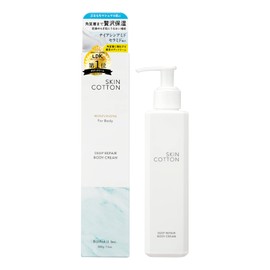 SKIN COTTON Rich Repair Body Cream, Niacinamide, Ceramide Formula, Heels, Full Body, Dry Skin, Highly Moisturizing, 7.1 oz (200 g)