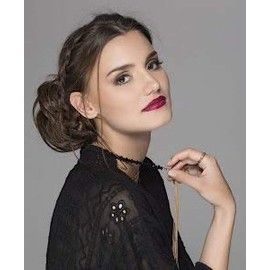 Ellen Wille Wigs Soda 4" Length Claw Clip Color Light Blonde Hairpiece Length Premium Synthetic Hair Bun Chignon Womens Short Voluminous Formal