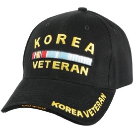 Rothco 9421 Rothco Deluxe Korea Veteran Low Profile Insignia Cap - 100% Cotton