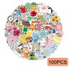 EUZUXU 100 Pcs Vsco Sticker Aesthetic Sticker Set, Waterproof Stickers,