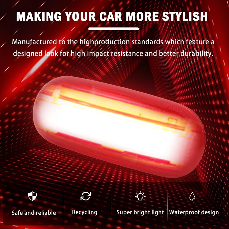 MangWany Rear Brake Light High Tail Third Fits Kangoo I