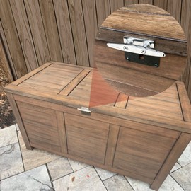 BB Hapeayou Boat Dock Cleats Stainless Steel Hooks with Screws for Tie Down Towels (4 inch)