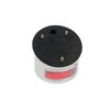 BALACO Rear Light Round Complete Silver Housing for MZ ES,