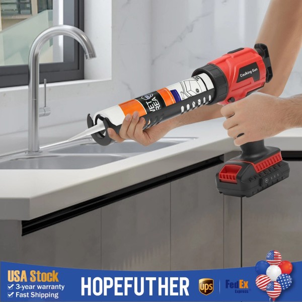 Unbranded Electric Caulking Gun Handheld Glass Mastic Glue Caulk Gluing
