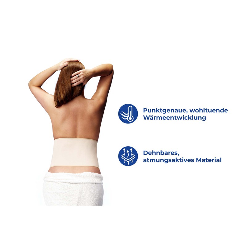 Maximex Copper Bandage Back S/M, Warming Copper Back Support with