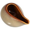Luxshiny 100ml Gravy Boat, Ceramic Creamer Pitcher Mini Gravy Sauce