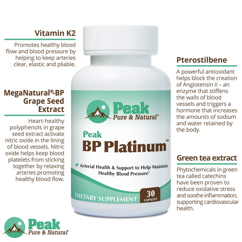 Peak BP Platinum from Peak Pure & Natural - 30