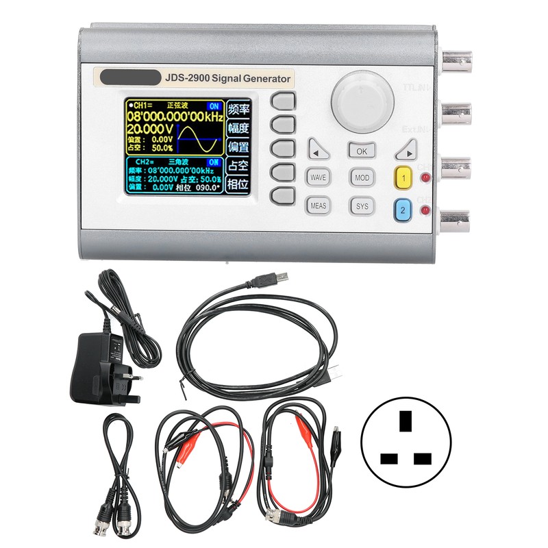 JDS2900-40M 2 Channel DDS Function Signal Generator Pulse Signal Frequency