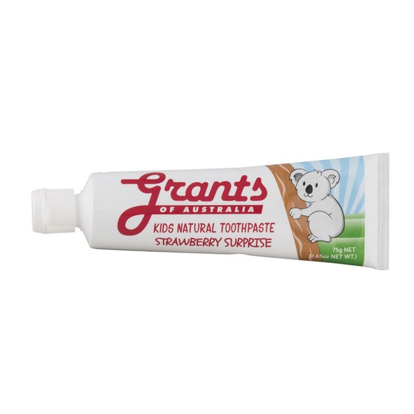 Grants Kids Strawberry Surprise Natural Toothpaste - 75gm