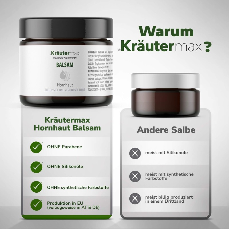 Kräutermax. Callus Balm 1 x 30 ml
