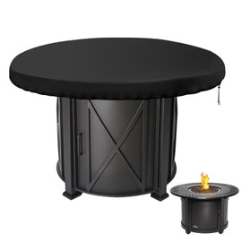 Fire Plate Cover 420D Grill Plate Protective Cover, 100 cm Waterproof Anti-UV Oxford Protective Cover for Plancha, Water Resistance Cover Grill Cover Round for Fire Plates Plate Case