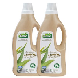 100% Australian Made - ECO-Friendly Eucalyptus Oil Laundry Powder Detergent, Super Concentrated, Hypoallergenic, No Synthetic Perfumes, 1.65 LB (Pack of 2)