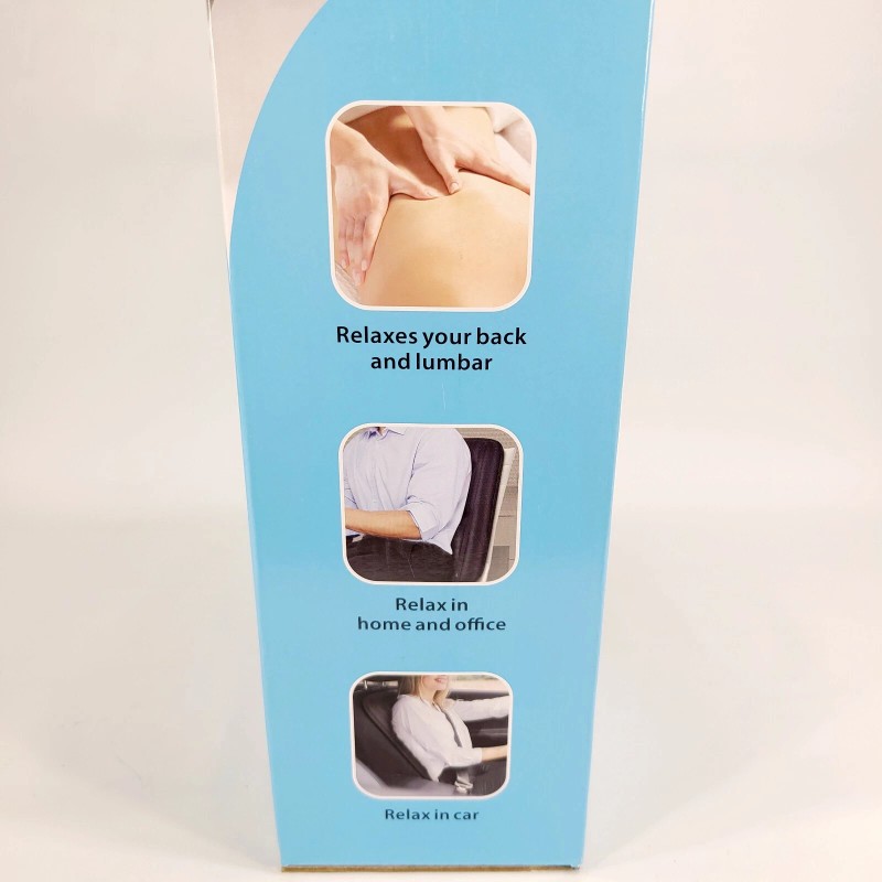 Health Touch Back Lumbar Heated Massager Vibration Soothing Relaxation 3
