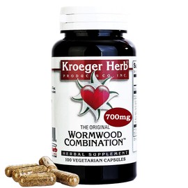 Kroeger Herb Products Kroeger Herb Wormwood Combination - 100 Vegetarian Capsules