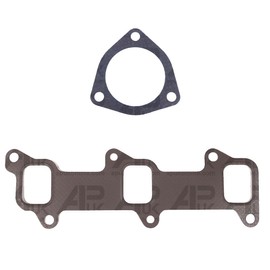 APUK Exhaust Manifold & Elbow Gasket Set Replacement for Ford New Holland 4110 4130 4500 Tractor
