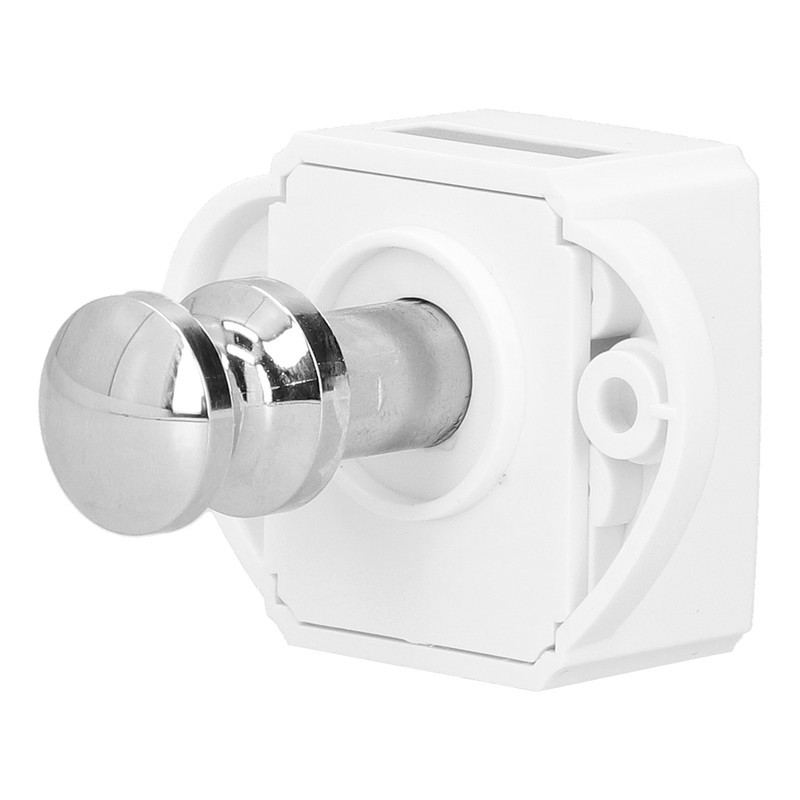 Push Button Catch RV Cabinet Latch Knob Keyless ABS for