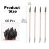 60 Pcs Sanding Sticks, Double End Matchsticks Sanding Twigs, Fine