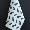 Sweet William French Bulldog tea towel