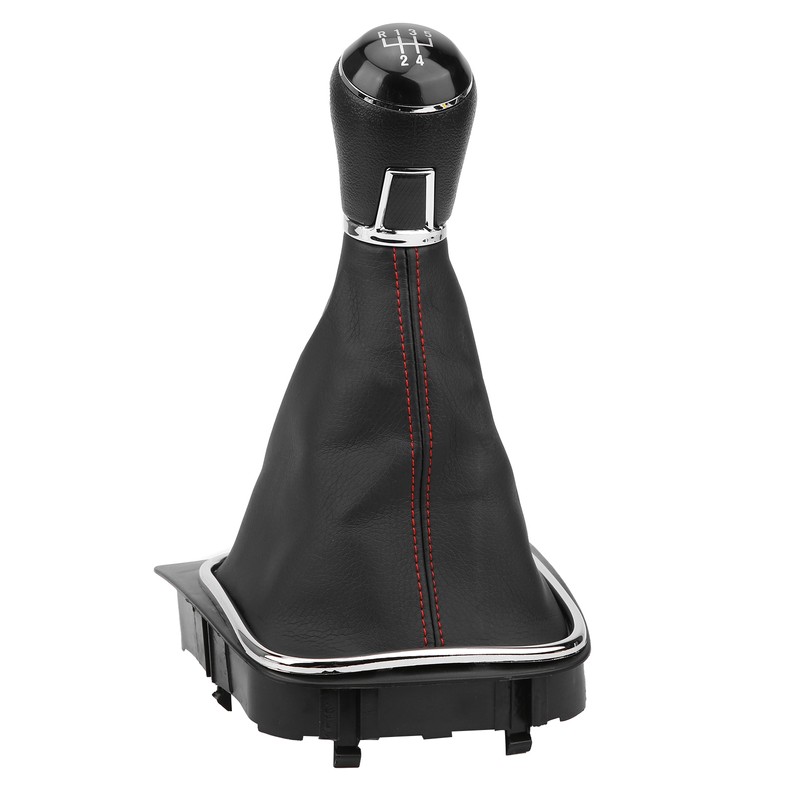 PU Leather Gear Shift Knob with Dustproof Cover Boot