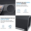 Trunk Organizer for SUV, Leather Collapsible Car Organizers with Magnetic