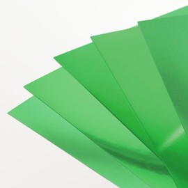 BAZIC Poster Board Metallic Green 22" X 28", Colored Poster Board Paper, Bulk Boards for School Craft Project Presentation Drawing Graphic Display, 25-Pack