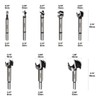 Vearter 8PCS 6-35mm Forstner Drill Bit Set, High Carbon Steel