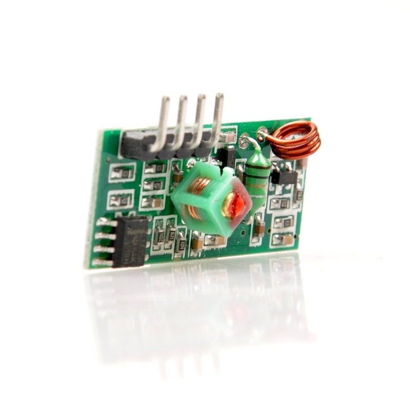 DollaTek 5pcs 433 MHz Receiver and Wireless Transmission Module Superregeneration