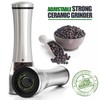 Salt and Pepper Grinder Set - Manual Pepper grinder and