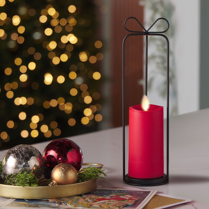 Luminara Heritage Lantern with Outdoor Flameless Candle and Remote (9.5-inch,