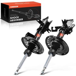A-Premium Front Pair (2) Strut Assembly Compatible with Nissan Sentra 2007-2012, Driver and Passenger Side