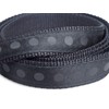 Petface Steel Tonal Dots Print Dog Lead, Small, Grey