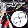 Vkinman 2 Pcs Universal Electric Cooling Fan Pigtail Plug, Automotive