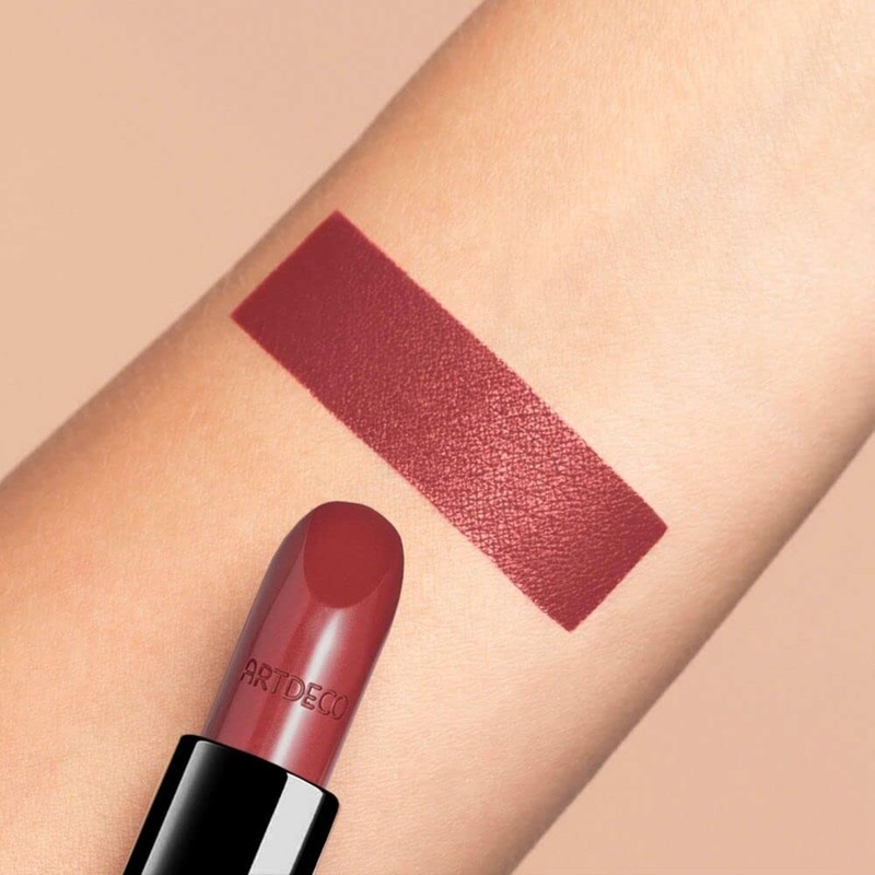 ARTDECO Perfect Colour Lipstick - Long-Lasting Shiny Red Lipstick -