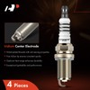 A-Premium Iridium Platinum Bujías compatibles con Honda Civic 2006 2007