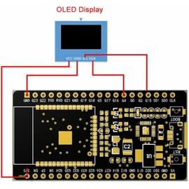 Placa de Desarrollo ESP32 WiFi Inalámbrico BT Módulo IoT de Doble Núcleo Procesador de Desarrollo de Funciones Inalámbricas