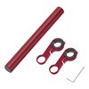Fkereg Bicycle Handlebar Extender, 20cm Double Clamp Mount Handle Bar