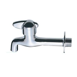 SANEI JY205-13 Mini Sera Series Long Body Horizontal Faucet, Lever Handle, 90° Open/Close