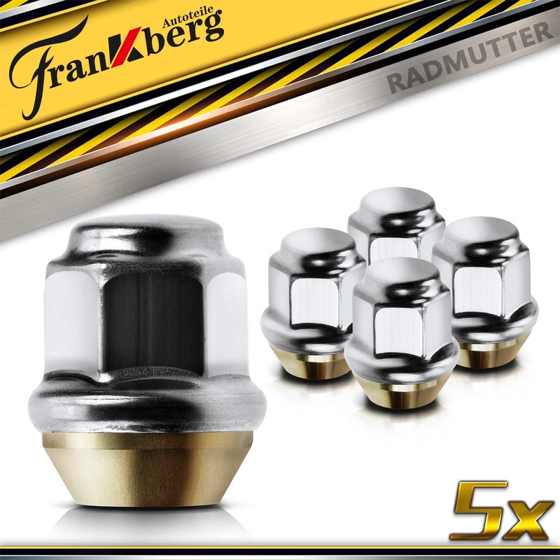 Frankberg 5x Wheel Nuts Front Rear Compatible with Discovery IV/V