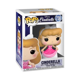 Pop Cinderella in Pink Dress Vinyl Figure