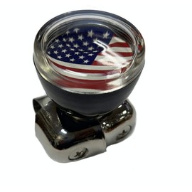Automann Steering Wheel Spinner Knob with US Flag